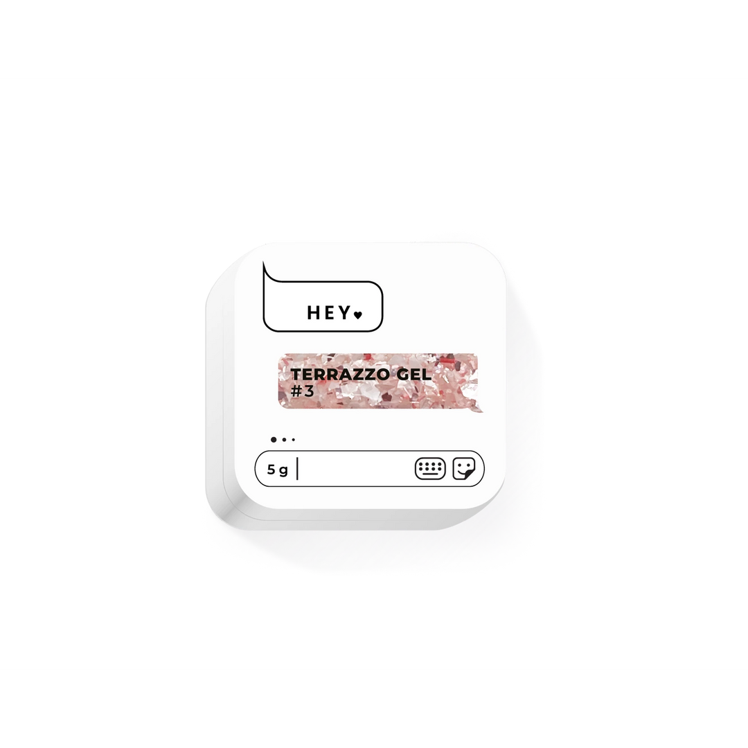 HEYLOVE Terrazo Gel 3, 5 g, růžový