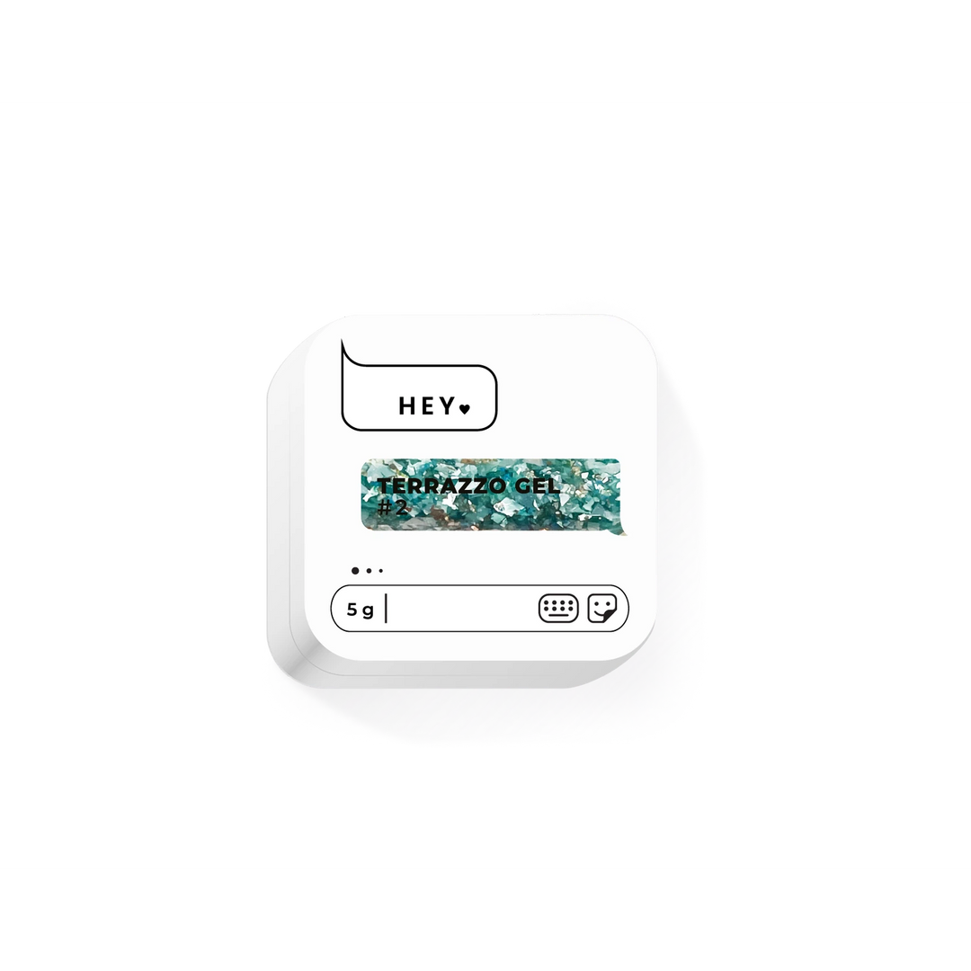HEYLOVE Terrazo Gel 2, 5 g, zelený