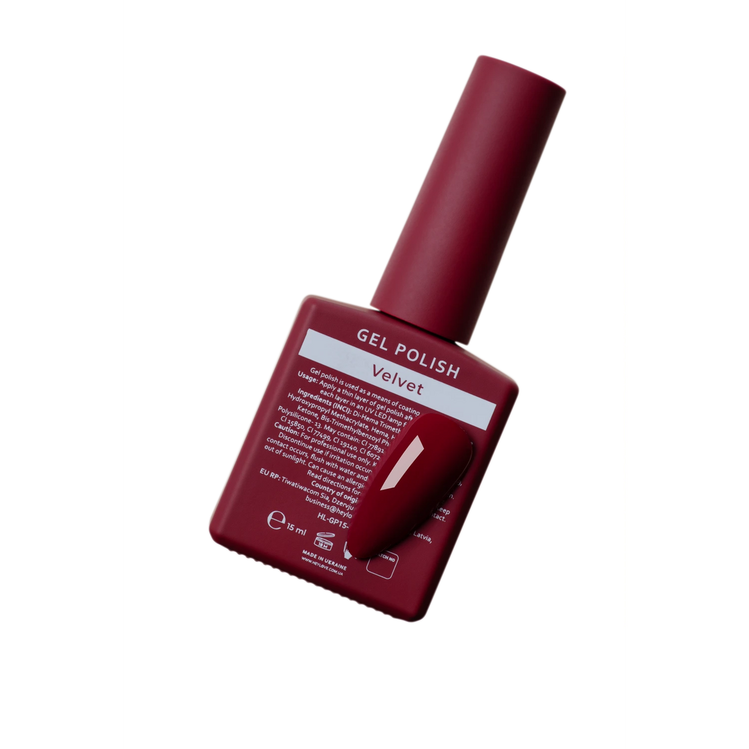 HEYLOVE Gel lak VELVET, 15 ml