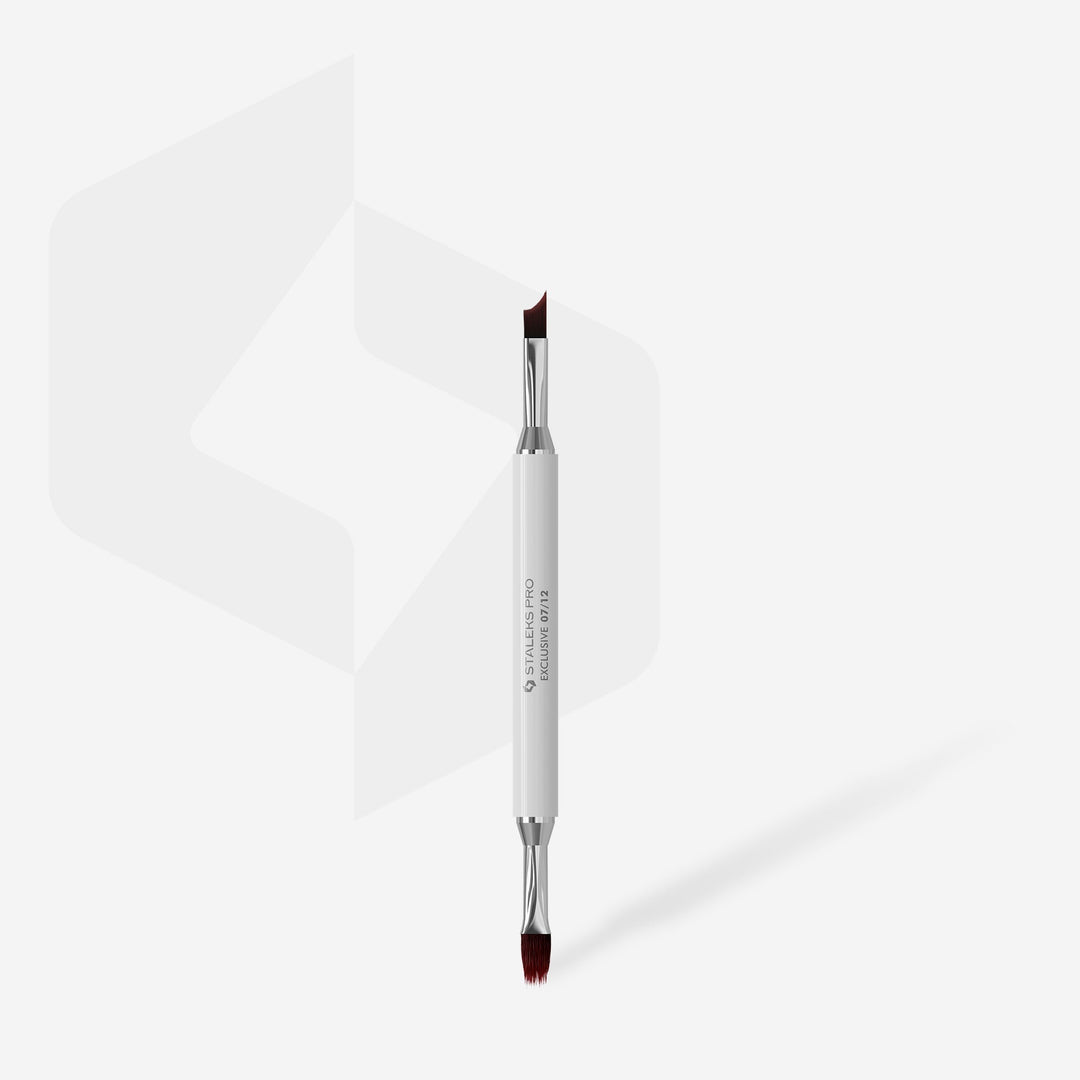 STALEKS PRO Oboustranný štětec EXCLUSIVE, přechod 11 mm / design 10 mm – fotka 2
