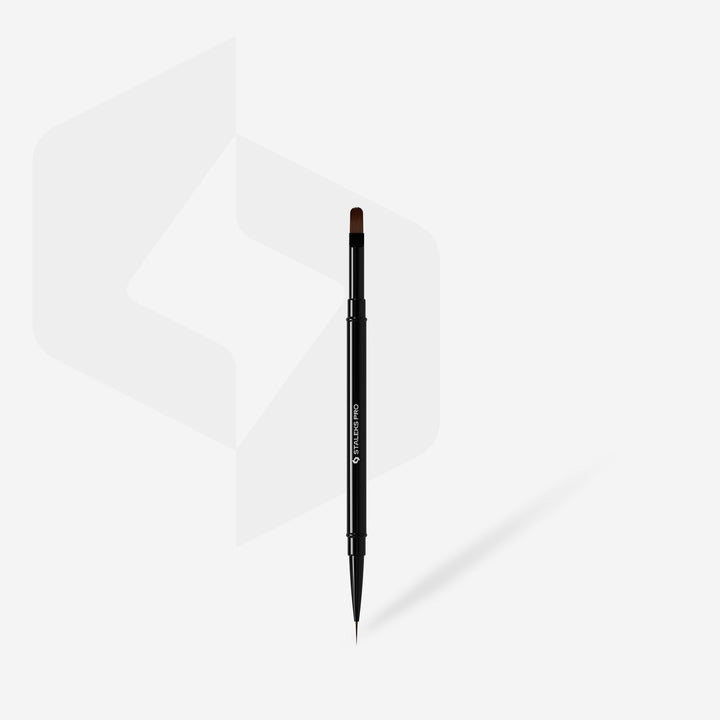 STALEKS PRO Oboustranný štětec EXPERT, liner 10 mm / gel 11 mm – fotka 2