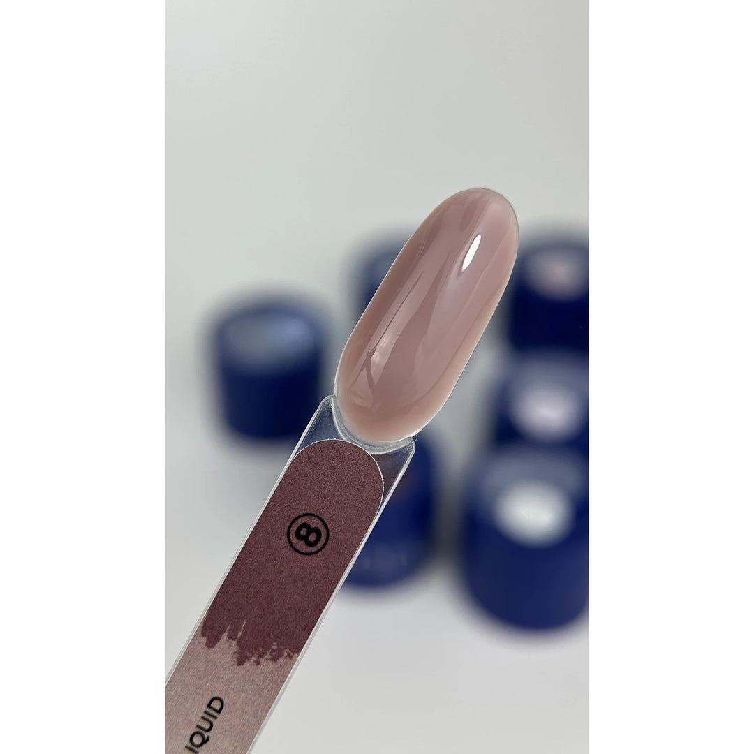 TOUCH Tekutý stavební gel 08, 15 ml, béžovo růžový