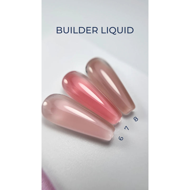 TOUCH Tekutý stavební gel 07, 15 ml, červeno růžový