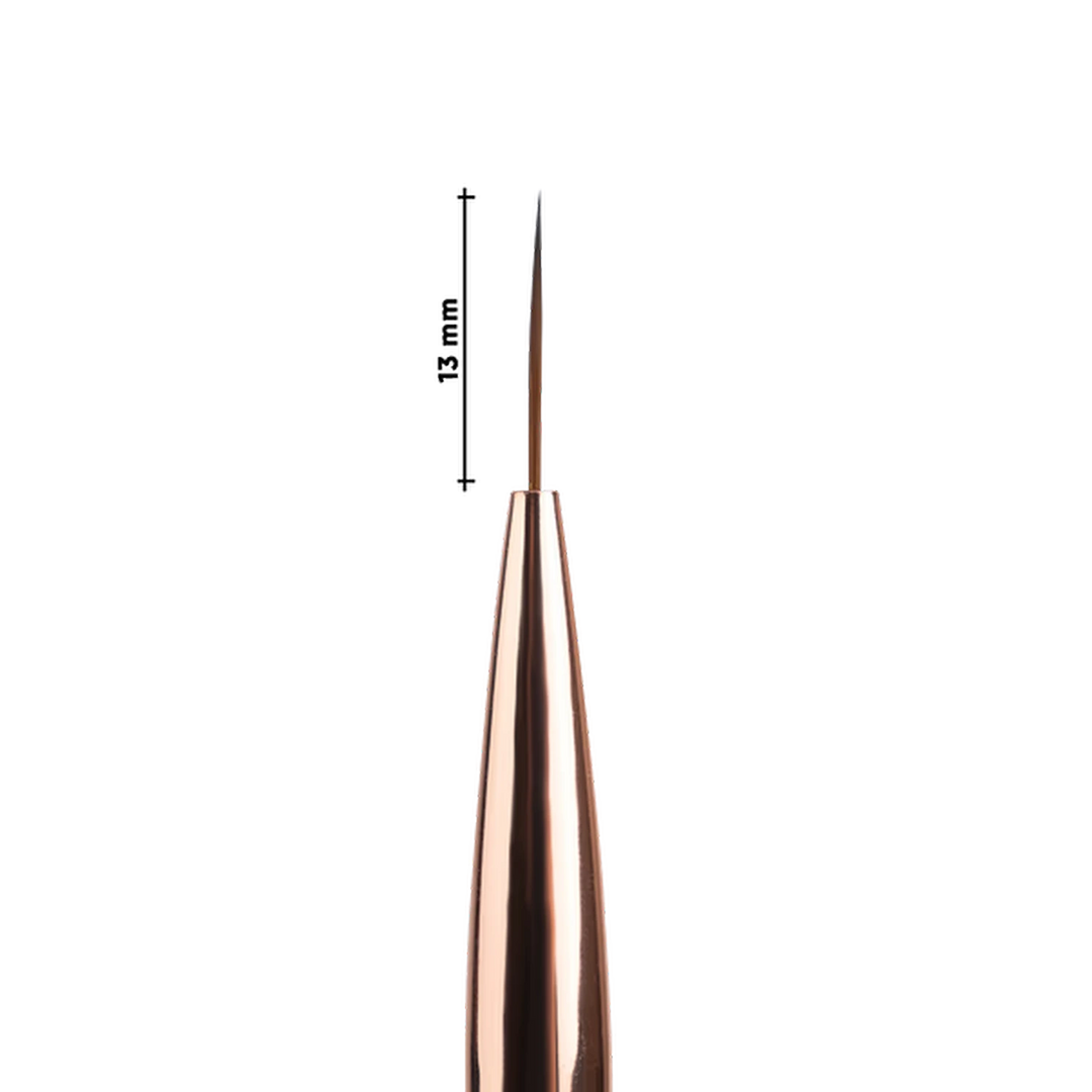 DARK Oboustranný štětec (liner 13 mm + zdobicí kulička 1,2 mm) – fotka 3