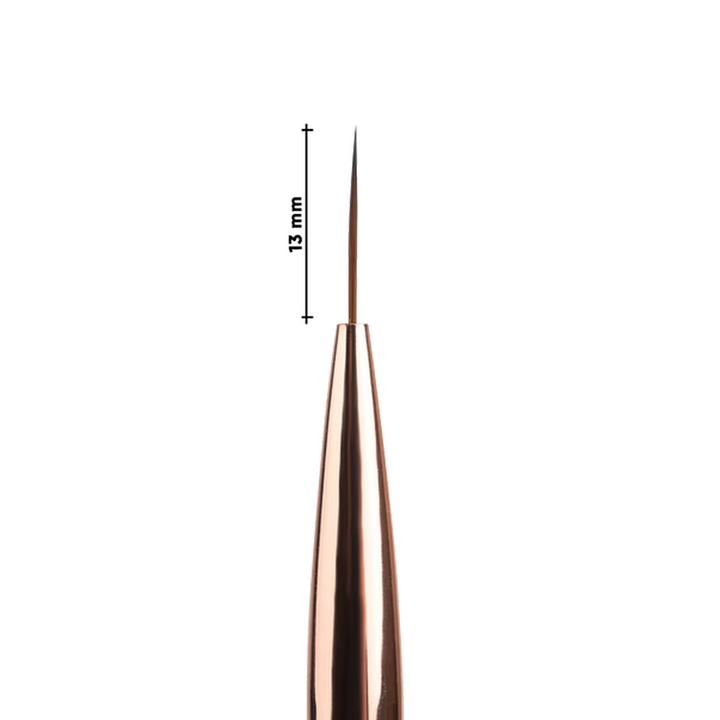 DARK Oboustranný štětec (liner 13 mm + zdobicí kulička 1,2 mm) – fotka 3