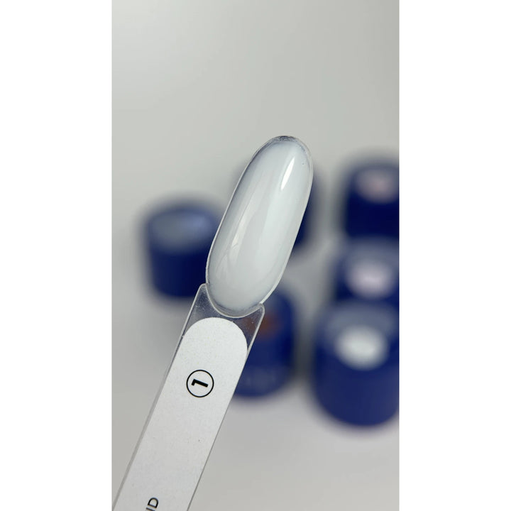 TOUCH Рідкий будівельний гель 01, 15 мл, молочний