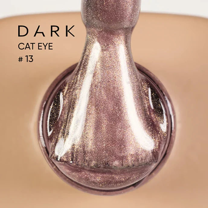 Dark Gel Polish Cat Eye 13, 6 ml