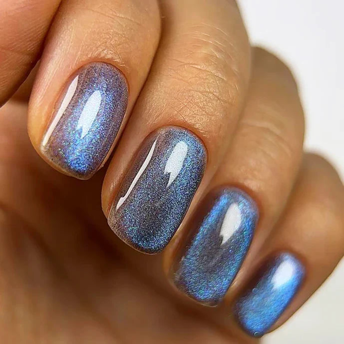 Dark Gel lak Cat Eye 20, 6 ml, tyrkysově modrý