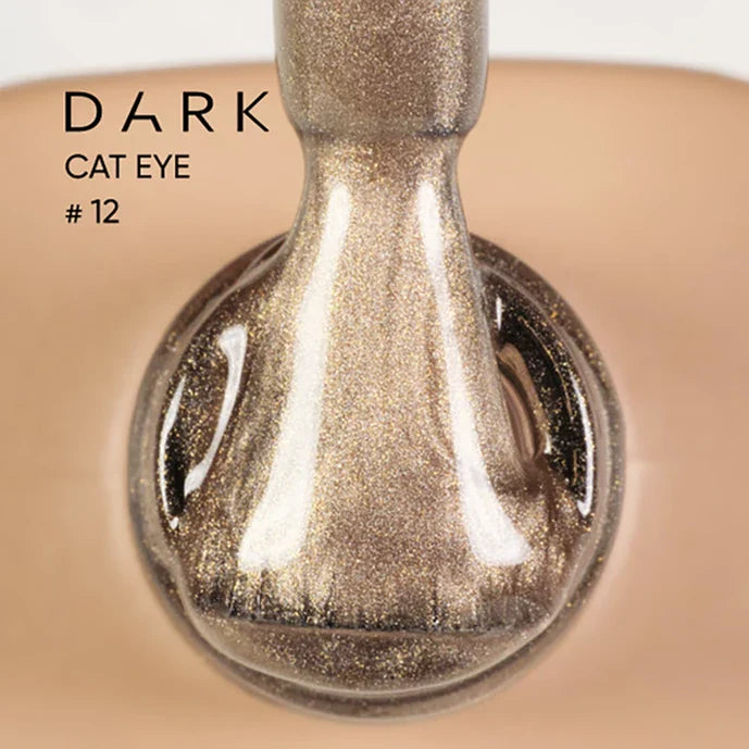 Dark Gel Polish Cat Eye 12, 6 ml