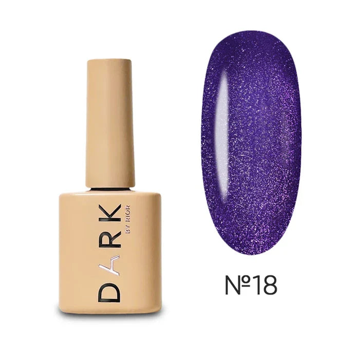 Dark Gel Polish Cat Eye 18, 6 ml
