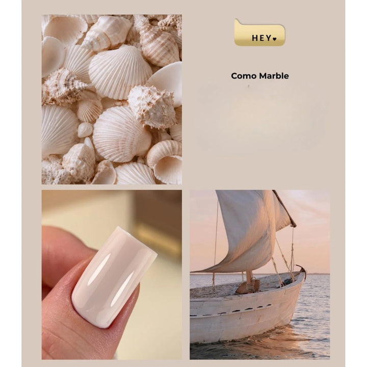 HEYLOVE Gel lak Como Marble 15 ml – fotka 2