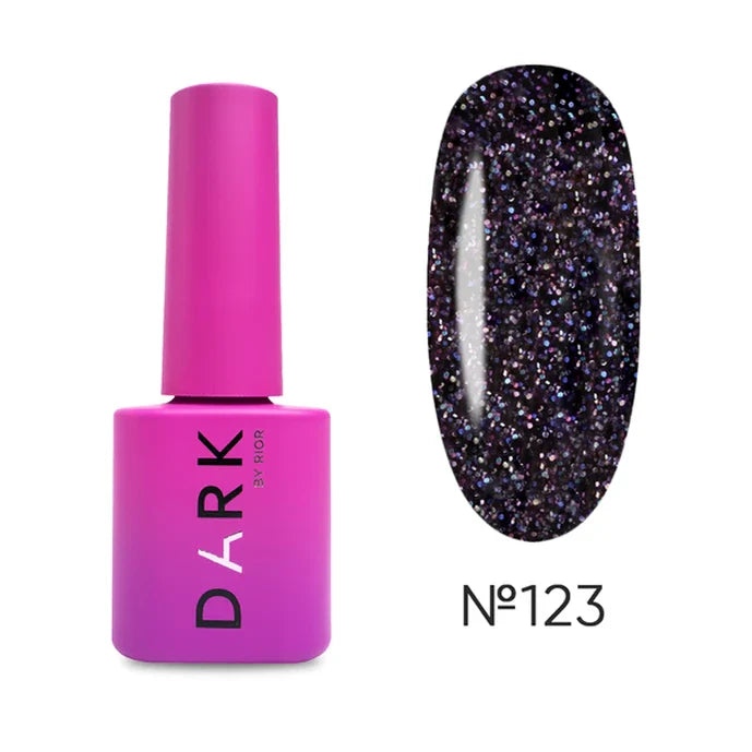 Dark Gel Polish Cosmos 123, 6 ml