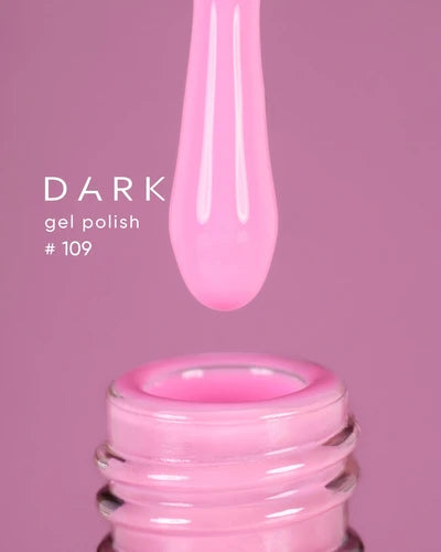 DARK Gel lak 109, 6 ml, růžový