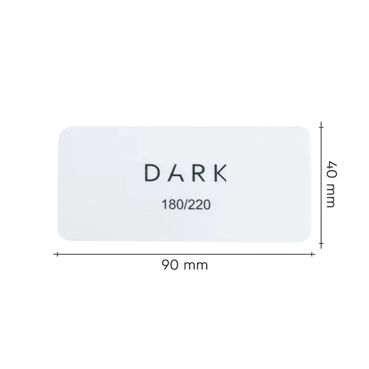 DARK Buffer obdélníkový, 180/220 grit, 1 ks – fotka 2