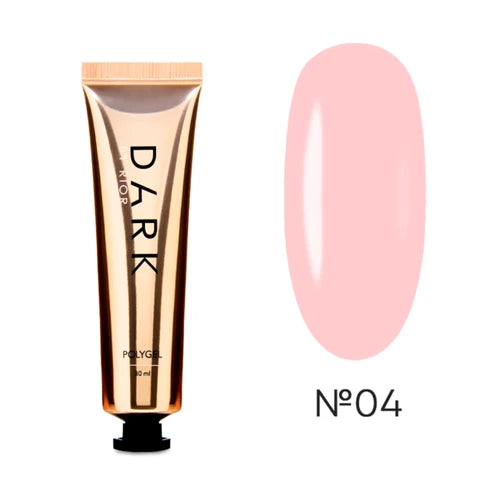 DARK Polygel 04, 30 ml, růžový