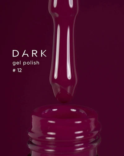 Dark Gel lak 12, 6 ml, višňový