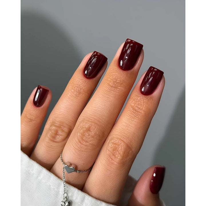 DARK Gel lak 161, 6 ml, bordový