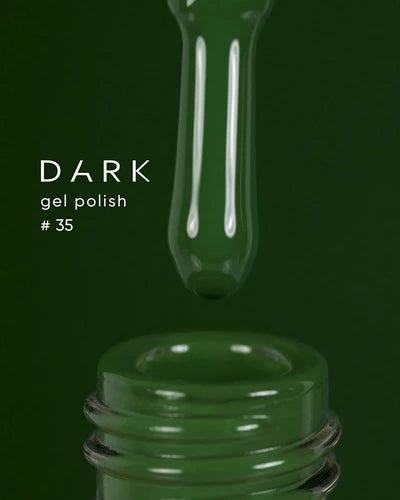 Dark Gel lak 35, 6 ml, zelený
