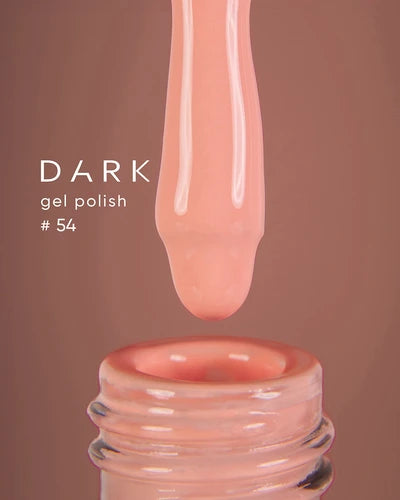 Dark Gel lak 54, 6 ml, broskvový