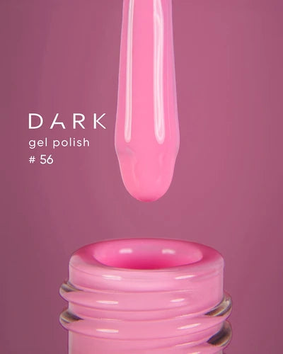 Dark Gel lak 56, 6 ml, růžový