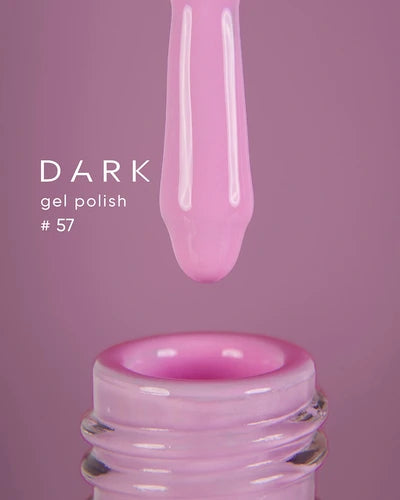 DARK Gel lak 57, 10 ml, růžový