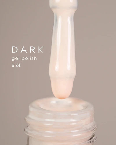 Dark Gel lak 61, 6 ml, béžový