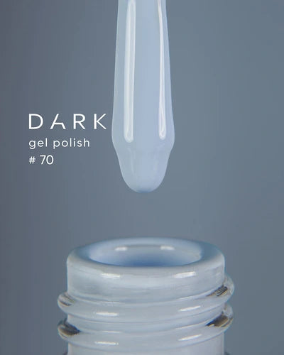 Dark Gel lak 70, 6 ml, světle modrý
