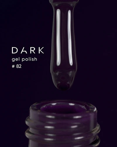 Dark Гель-лак 82, 6 мл, синій