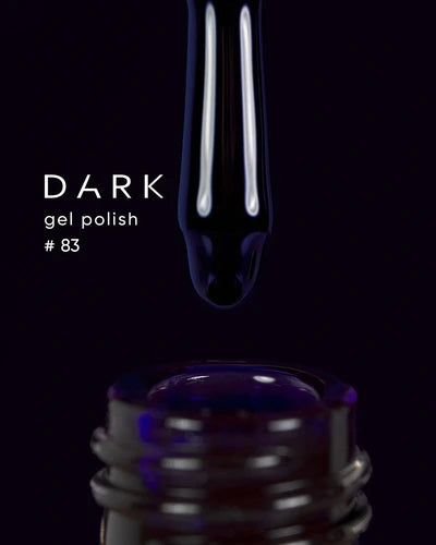 Dark Gel lak 83, 6 ml, modrý