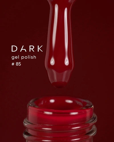 DARK Gel lak 85, 10 ml, červený