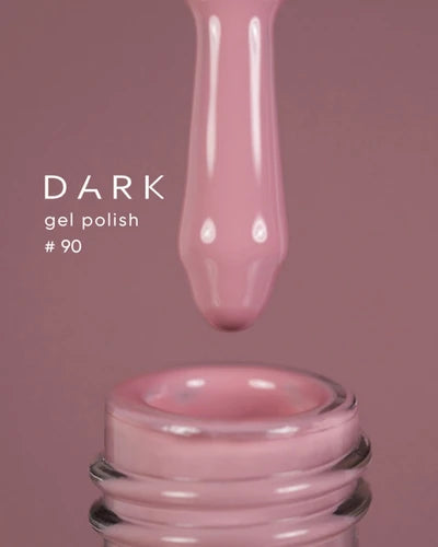 Dark Gel lak 90, 6 ml, růžový