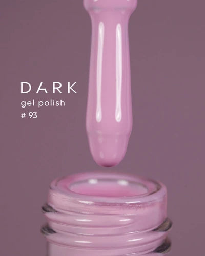 DARK Gel lak 93, 10 ml, růžový
