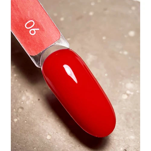 Dark Gel lak 06, 6 ml, červený