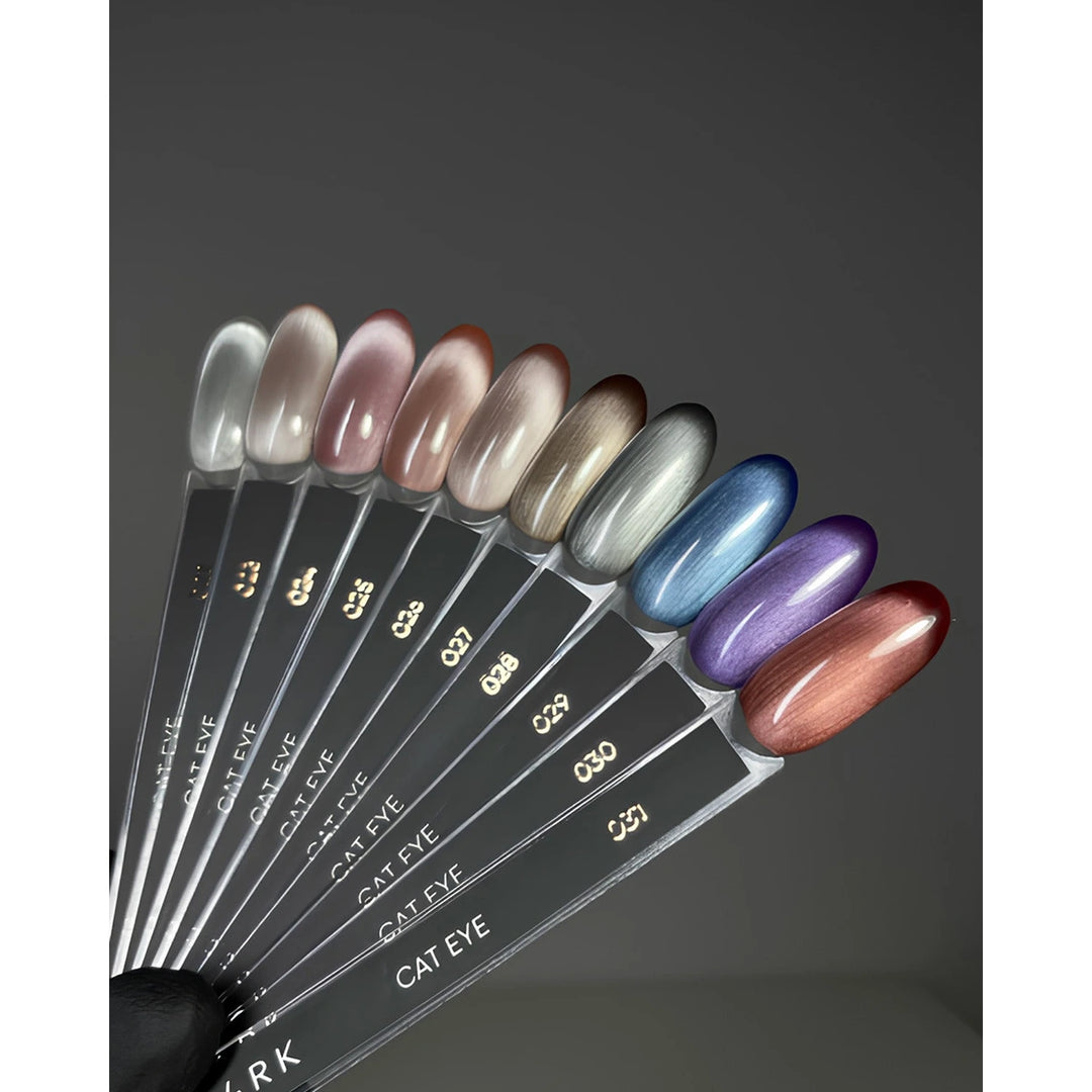 Dark Gel lak Cat Eye 24, 10 ml, růžový