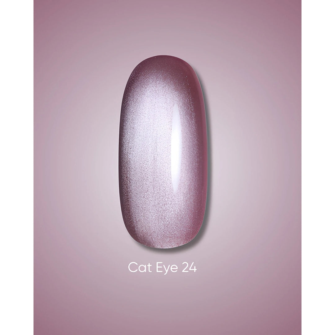 Dark Gel lak Cat Eye 24, 10 ml, růžový