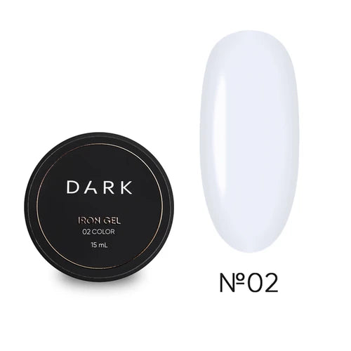 Dark Iron Gel 02, 15 ml, mléčný