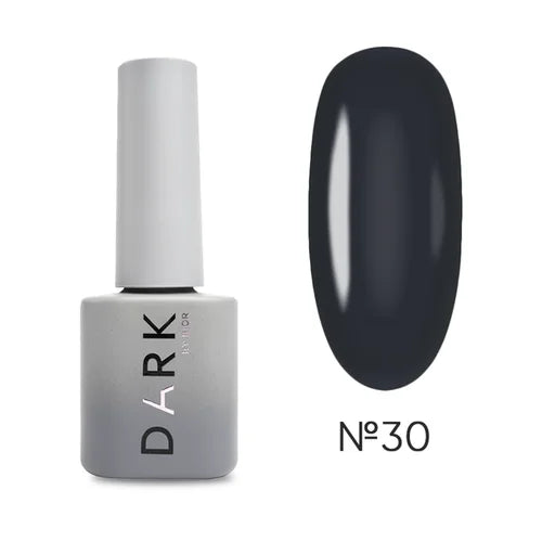 Dark Gel lak 30, 6 ml, šedý