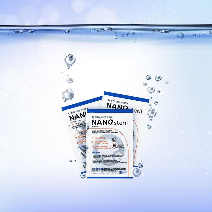 Dezinfekční koncentrát NanoSteril, 15 ml