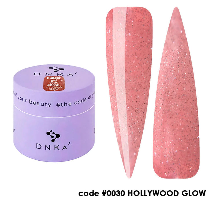 DNKa' Stavební gel #0030 HOLLYWOOD GLOW, 15 ml