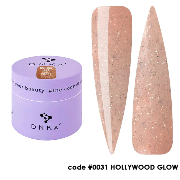 DNKa' Stavební gel #0031 HOLLYWOOD GLOW, 15 ml