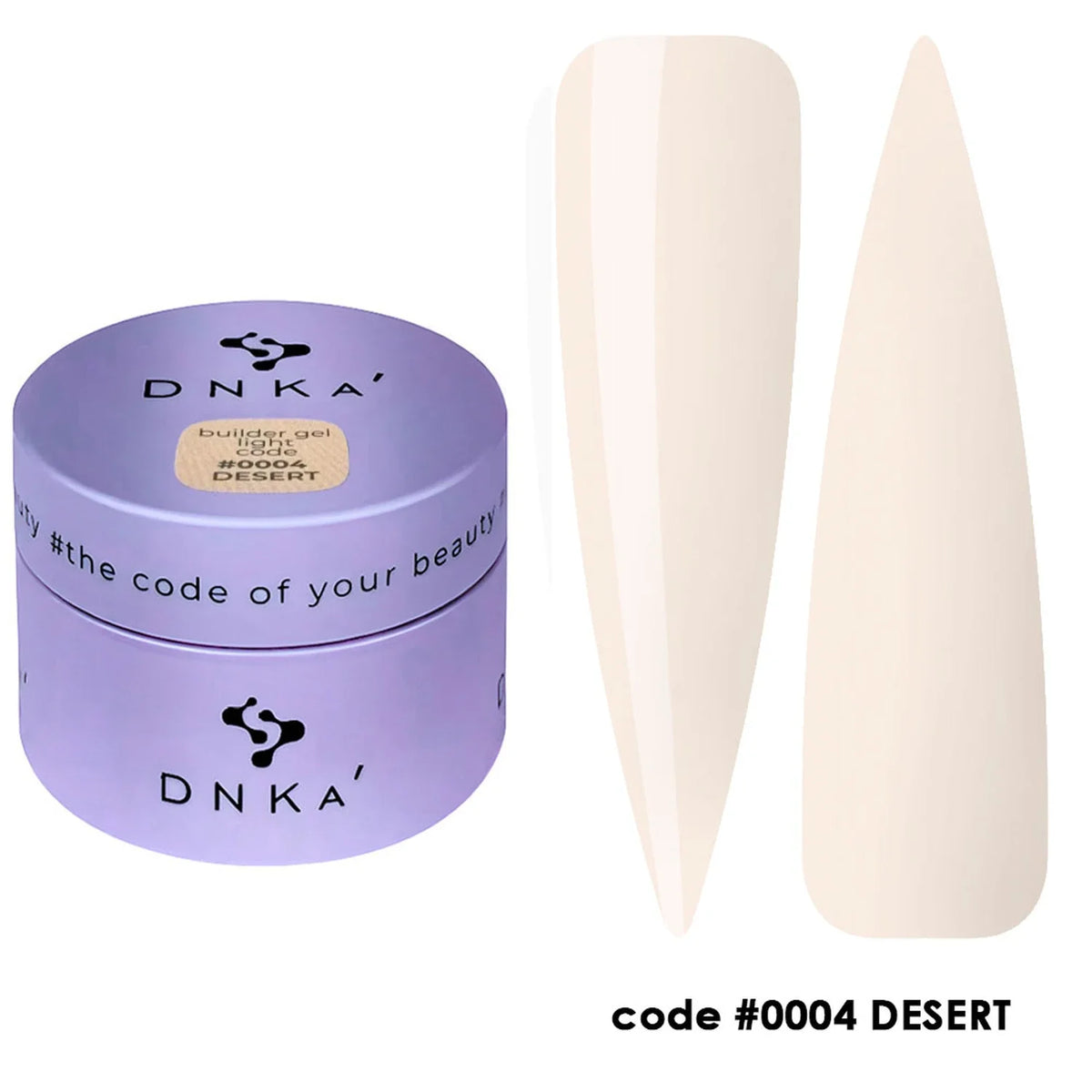 DNKa' Stavební gel LIGHT #0004 DESERT, 30 ml