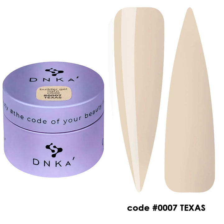 DNKa' Stavební gel LIGHT #0007 TEXAS, 30 ml
