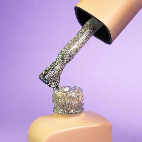 DNKa’ Krycí báze #0051 Royal, zlatá s třpytkama