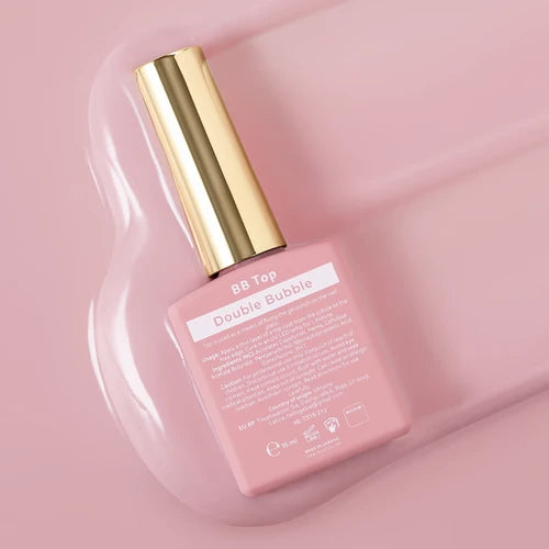 HEYLOVE BB Top Double Bubble, 15 ml – růžový lesklý top bez výpotku