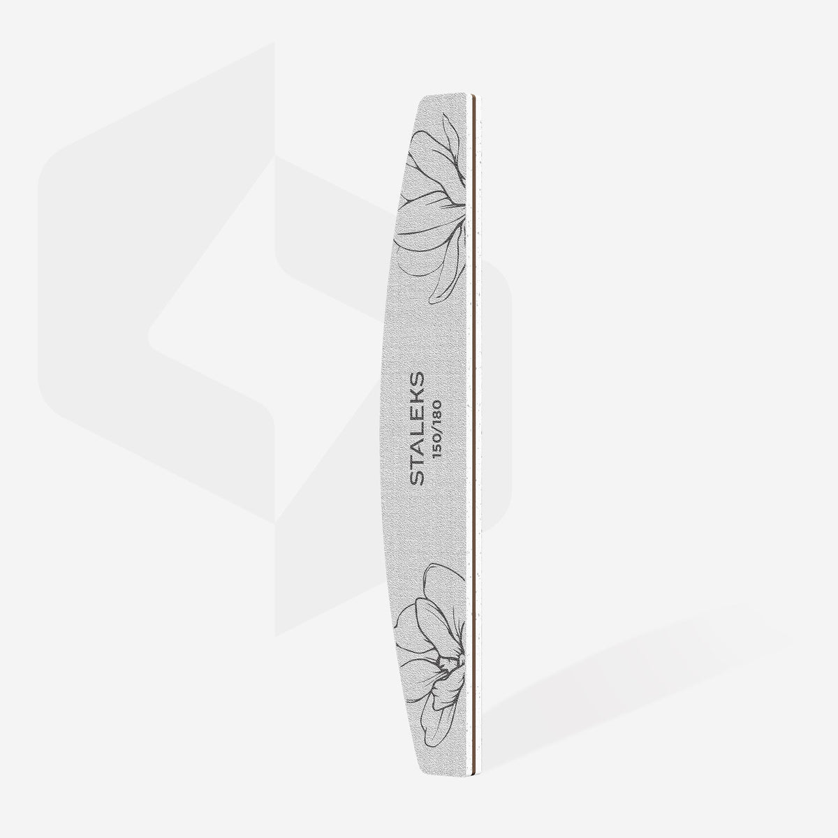 STALEKS PRO Minerální pilník půlměsíc EXPERT 40, 150/180 grit (25 ks) – fotka 2