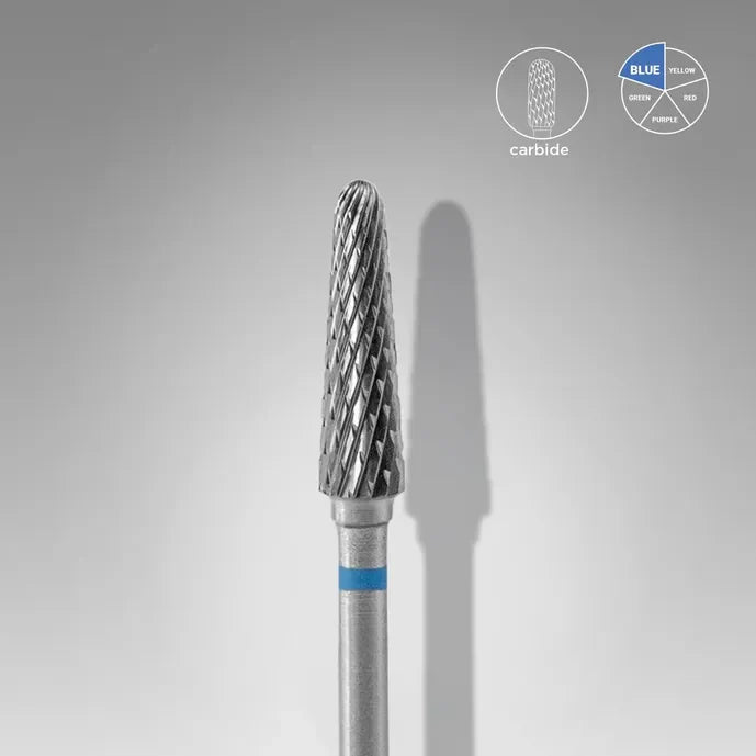 Karbidový nástavec frustum modrý EXPERT, průměr hlavy 4 mm / pracovní část 13 mm FT70B040/13