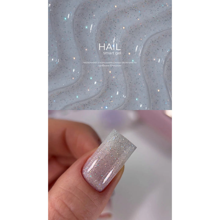 HEYLOVE Smart stavební gel „Hail“, 15 ml