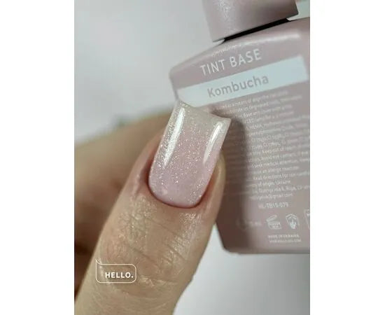 HEYLOVE Tónovací báze „Kombucha“, 15 ml, růžovo béžová