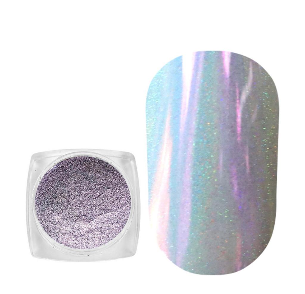 Komilfo třpytivý prášek Beetle č. 007 (holografický růžovo-zlatý), 0,5 g