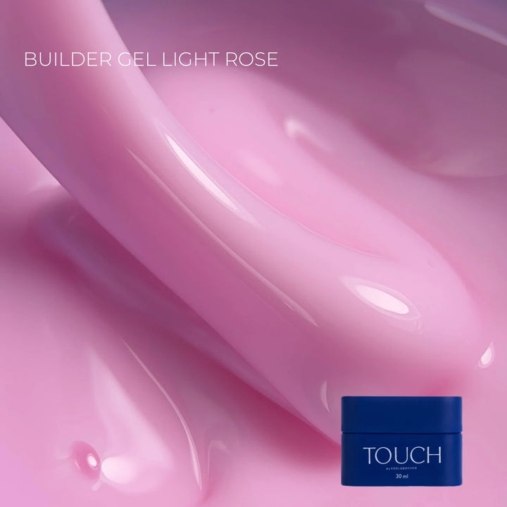 TOUCH Stavební gel LIGHT ROSE, 30 ml
